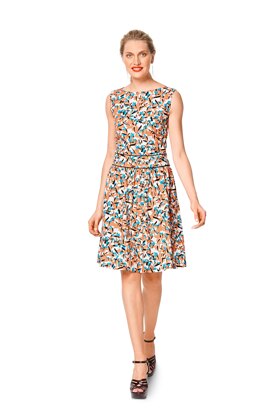 Burda Style Misses' Dress with Waistband B6339 - Paper Pattern, Size 8-18