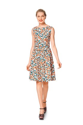 Burda Style Misses' Dress with Waistband B6339 - Paper Pattern, Size 8-18