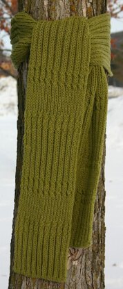 Shifting ribs scarf