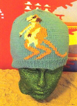 MEERKAT BEANIE HAT KNITTING PATTERN - MADMONKEYKNITS