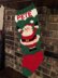 Happy Santa stocking