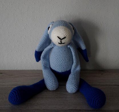 Amigurumi Häkelanleitung Schlenkerhase Hector ♥