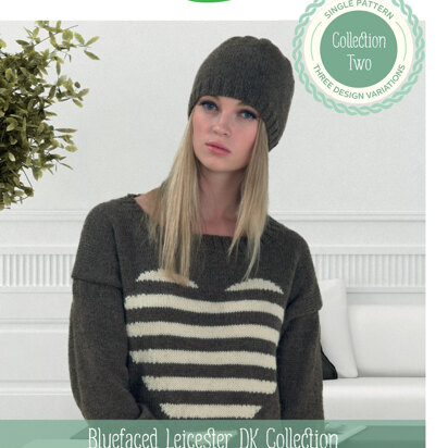 Sweaters and Hats in West Yorkshire Spinners Bluefaced Leicester Naturals DK - Downloadable PDF