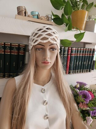 Crochet Mesh hat