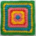 Calliope Granny Square 8"