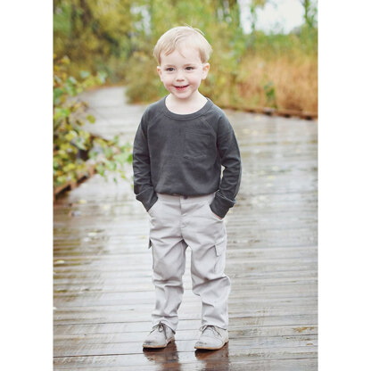 Rebecca Page Children's Slim Fit Cargos Sewing Pattern - Downloadable PDF