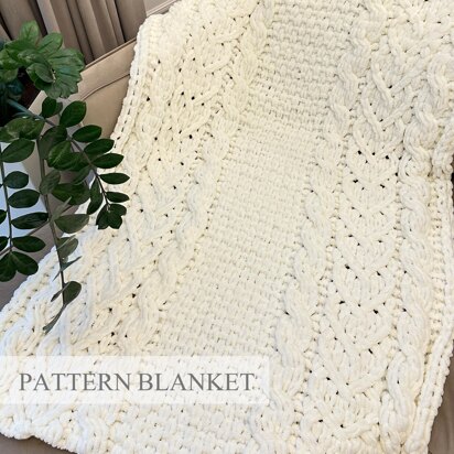 Soft Blanket Pattern - knitting pattern