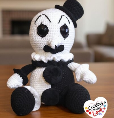 Horror clown Stash Jar