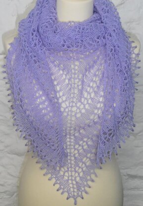 Easy Peasy, Lemon Squeezy Lace Shawl