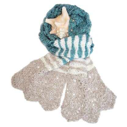 Sand and Sea Scarf