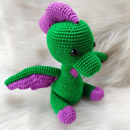 Pterodactyl Dinosaur Crochet Pattern PDF Guide