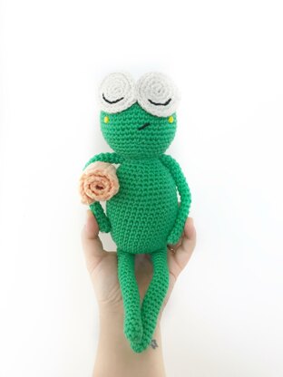 Yogi Frog Amigurumi