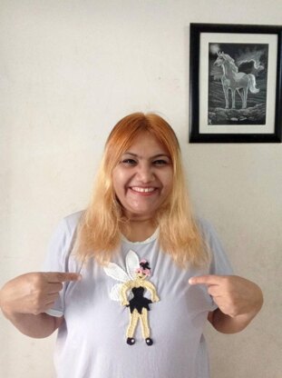 Fairy Applique Crochet Pattern