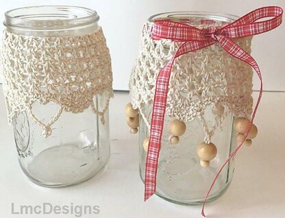 Valentine Hearts Mason Jar Drape: Country Classic