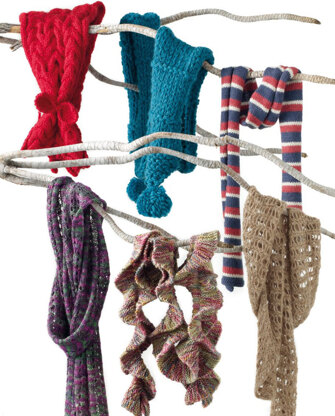 Easy Knitted Scarves
