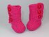 Baby 3 Button Booties (Bootees)