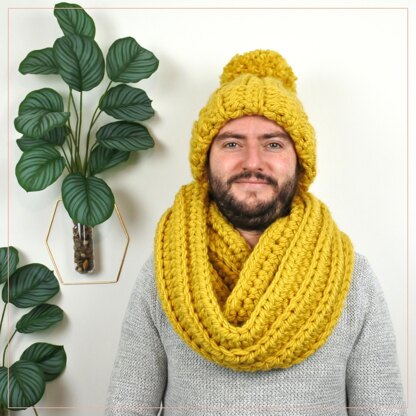 Super Chunky Hat and Snood Set