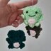 Crochet Heart Frog Pattern ,Crochet Pattern Mini Frog Plushie
