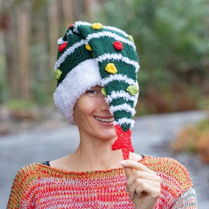 Knitting Pattern Christmas Tree Hat