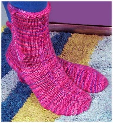Turkish-Style Toe-Up Socks