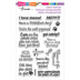 Stampendous Perfectly Clear Stamps - Cat Sayings