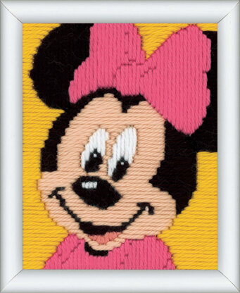 Vervaco Long Stitch Kit Disney Minnie Mouse Cross Stitch Kit