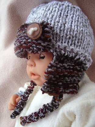 633 KNIT Aviator Hat, Baby to Adult, Unisex