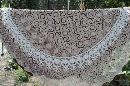 Lacy Skull Scarf