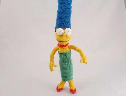 Marge Simpson Häkelanleitung