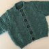 Squashy Squares baby cardigan