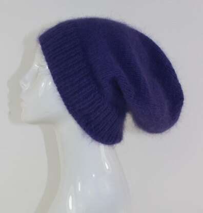 Fluffy Slouch Hat