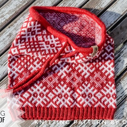 Latvian Neck warmer - cowl