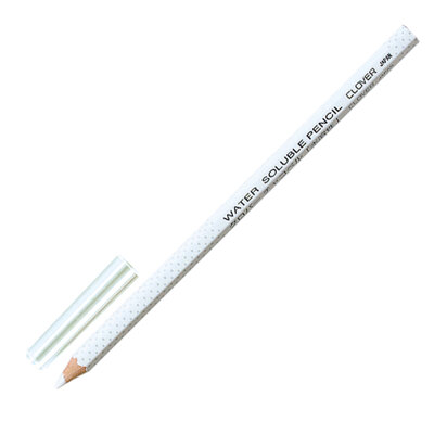 Clover Pencil: Water Soluble: White (3)