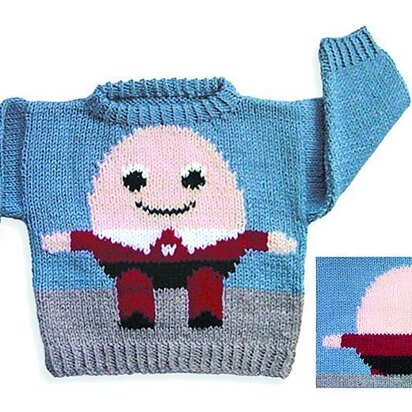 Humpty Dumpty Sweater to Knit