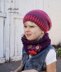 Crochet Slouchy Hat and Neck Warmer