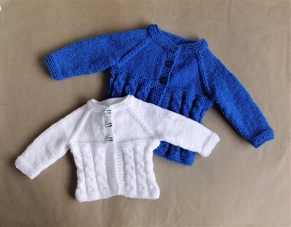 Freddie Cabled Baby Jacket