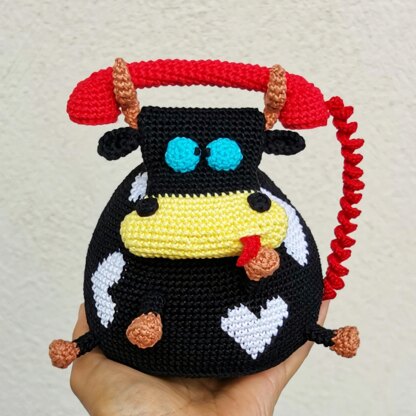 Taurus the Telephone Amigurumi