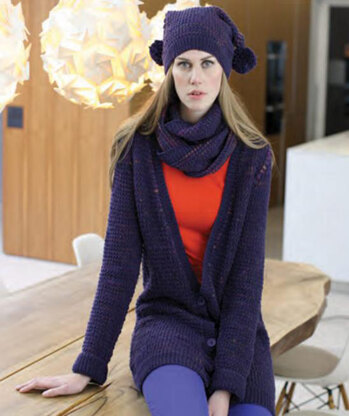 Damenjacke in Schachenmayr Merino Extrafine 120 -   S8926