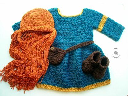 Princess Merida Baby Costume