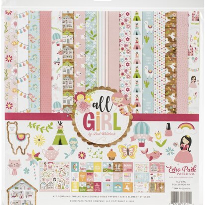 Echo Park Paper Echo Park Collection Kit 12"X12" - All Girl