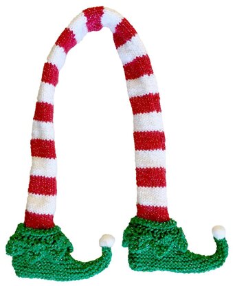 Elf Feet Silly Scarf