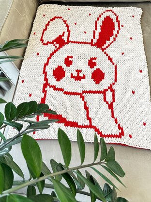 Jolly Hare Blanket Pattern