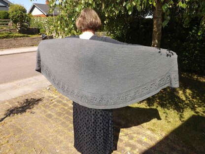 French anemone shawl