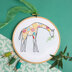 Hawthorn Handmade Giraffe Printed Embroidery Kit