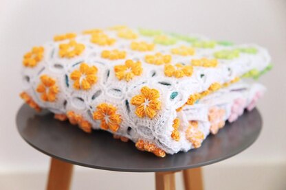 Flower Shower Blanket