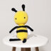 Bobby the Bee - Free Amigurumi Crochet Toy Pattern in Paintbox Yarns Simply DK