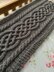 Celtic Cable Bed Runner