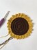 Sunflower coaster set