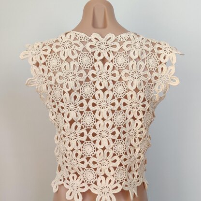 Crochet Flowers T-shirt