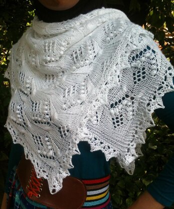 Butterfly Square Shawl